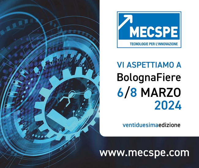 We will expose at  MECSPE BOLOGNA 2024