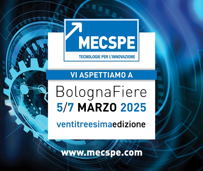 Wir werden auf der MECSPE BOLOGNA 2025 ausstellen